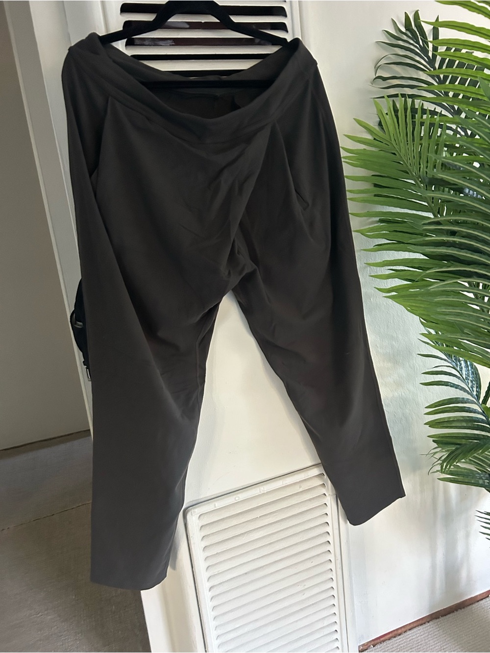 lululemon athletica Black Draped Harem Pants